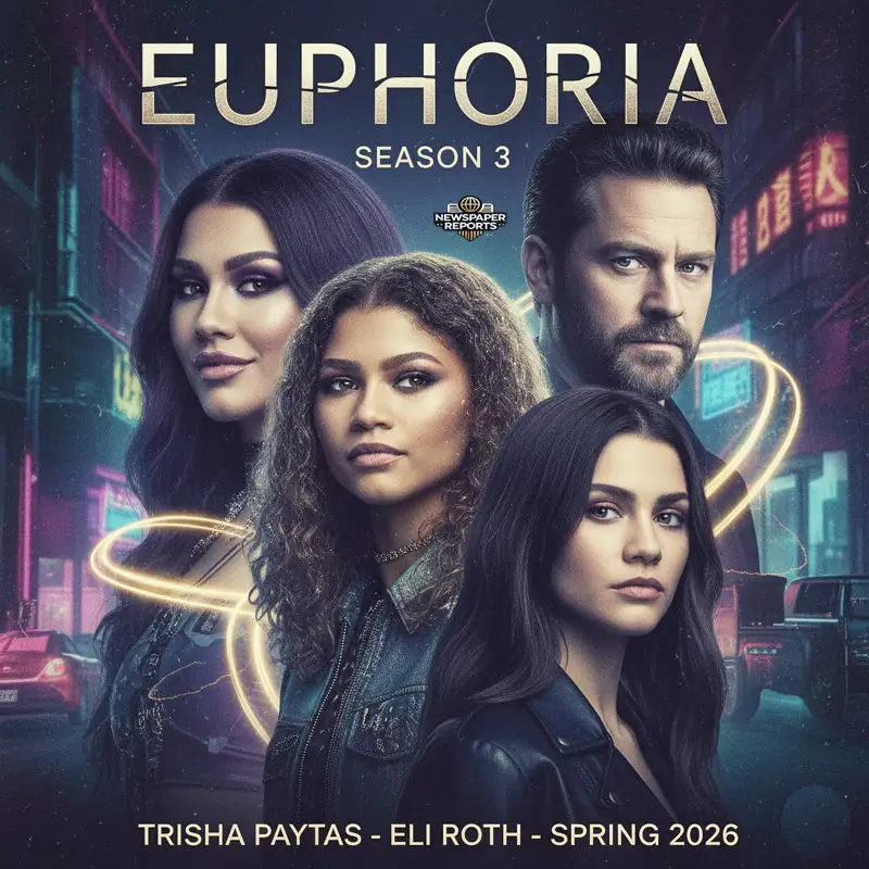 Euphoria Season 3 Cast, Trisha Paytas, Eli Roth, and the Time Jump