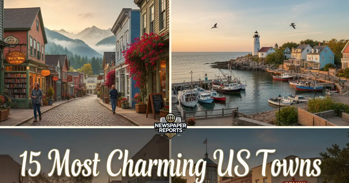 15 Charming US Towns & Hidden Small-Town Gems to Visit in 2025